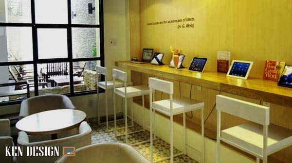 Những thiết kế quán cà phê sách tại Hồ Chí Minh đẹp 